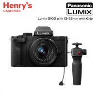 Panasonic Lumix G100 with 12-32mm with Grip