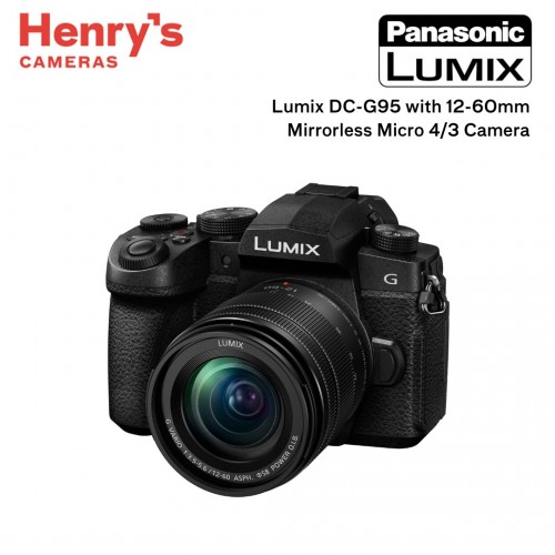 Panasonic Lumix DC-G95 with 12-60mm Mirrorless Micro 4/3 Camera