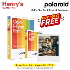 Polaroid Color Film For i-Type (8 Exposure)