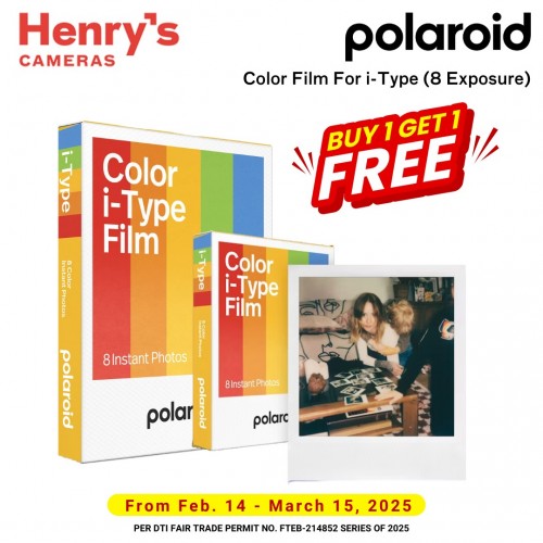 Polaroid Color Film For i-Type (8 Exposure)