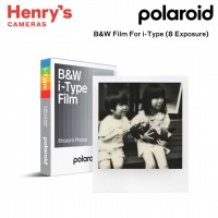 Polaroid B&W Film For i-Type (8 Exposure)