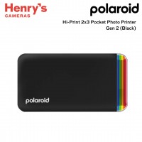 Polaroid Hi-Print 2x3 Pocket Photo Printer Gen 2 (Black)