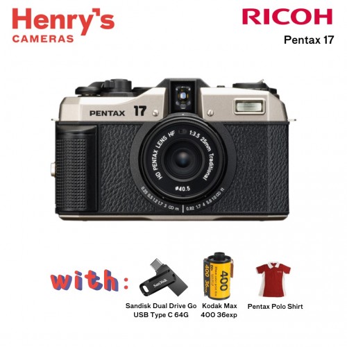 Ricoh Pentax 17 Analog Film Camera 