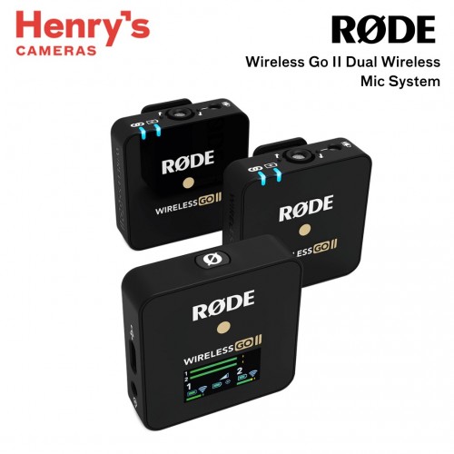 Rode Wireless Go II Dual Wireless Mic System