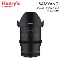 Samyang 35mm T1.5 VDSLR Mk2 for Canon RF