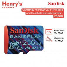 SanDisk GamePlay microSD Card for Mobile and Handheld Console Gaming - 256GB