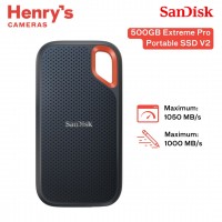 SanDisk 500GB Extreme Portable SSD V2 Hard Drive