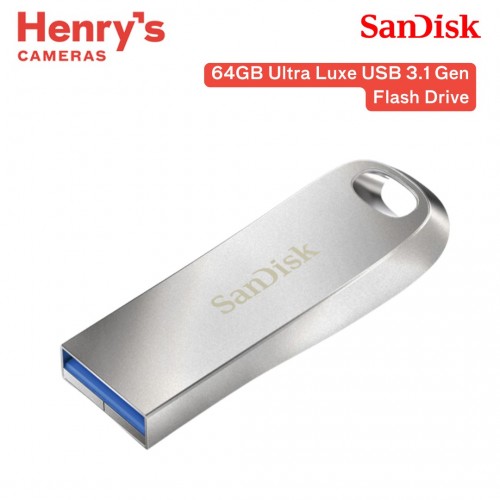 SanDisk 64GB Ultra Luxe USB 3.1 Gen Flash Drive