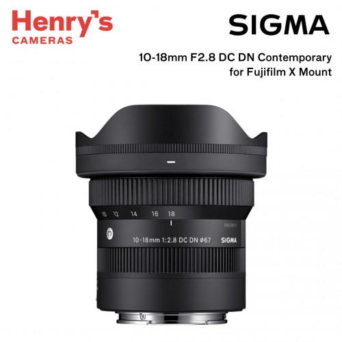 Sigma 10-18mm F2.8 DC DN Contemporary for Fujifilm X Mount