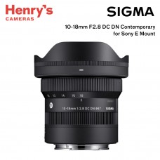 Sigma 10-18mm F2.8 DC DN Contemporary for Sony E Mount