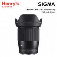 Sigma 16mm F1.4 DC DN Contemporary Nikon Z Mount