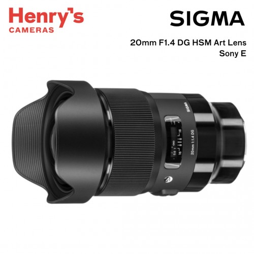 Sigma 20mm F1.4 DG HSM Art Lens Sony E