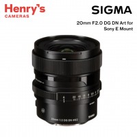 Sigma 20mm F2.0 DG DN Art for Sony E Mount