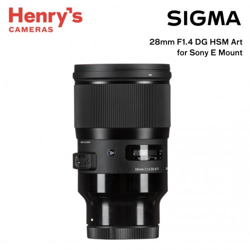 Sigma 28mm F1.4 DG HSM Art for Sony E Mount