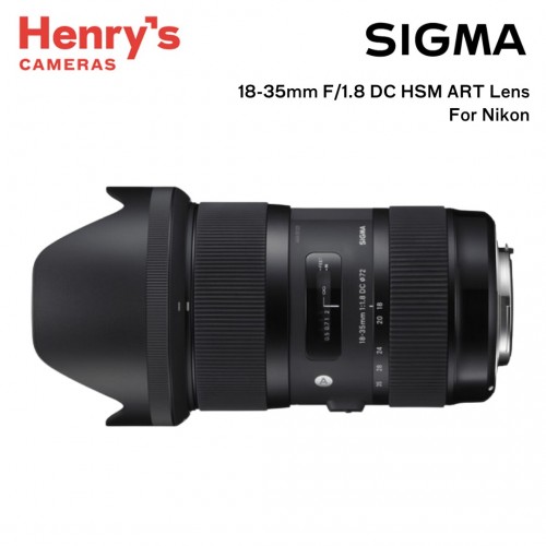 Sigma 18-35mm F1.8 DC HSM Art Lens For Nikon