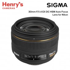 Sigma 30mm F/1.4 EX DC HSM Auto Focus Lens for Nikon