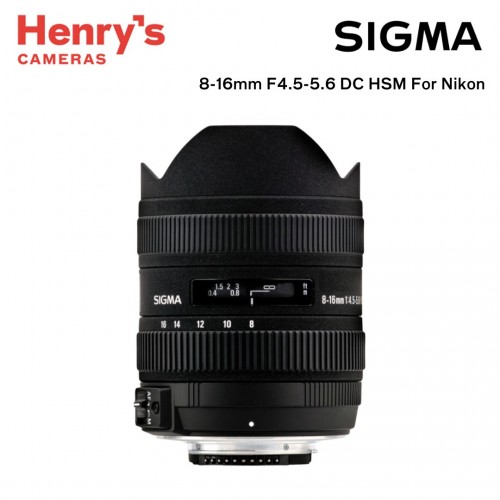 Sigma 8-16mm F4.5-5.6 DC HSM Nikon