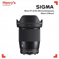 Sigma 16mm F1.4 DC DN Contemporary Nikon Z Mount