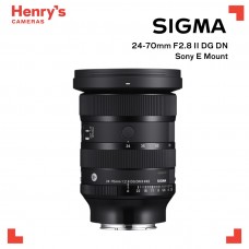 Sigma 24-70mm F2.8 II DG DN Art Sony E Mount