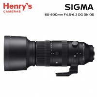 Sigma 60-600mm F4.5-6.3 DG DN OS Sports Lens for Sony E