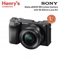 Sony Alpha a6400 Mirrorless Camera with 16-50mm Lens Kit 