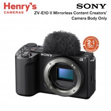 Sony ZV-E10 II Mirrorless Camera Body Only