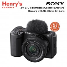 Sony ZV-E10 II Mirrorless Camera with 16-50mm Lens Kit