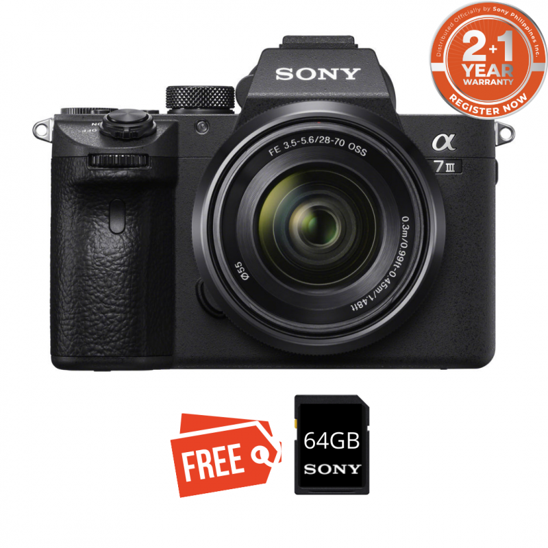 Sony a7 IV Mirrorless Camera with 24-70mm f/2.8 Lens Kit