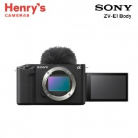 Sony ZV-E1 Digital Camera (Body Only) Black (Sony Phil)