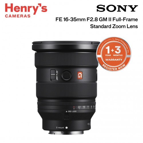 Sony FE 16-35mm F2.8 GM II Full-Frame Standard Zoom Lens