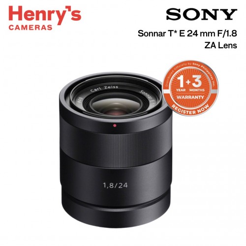 Sony Sonnar T* E 24 mm F/1.8 ZA Lens