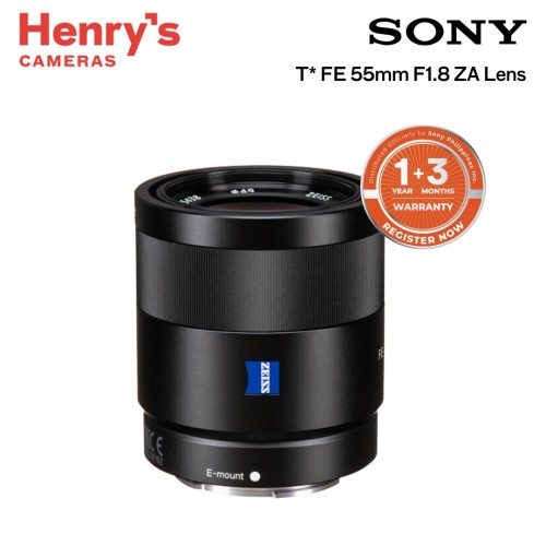 Sony T* FE 55mm F1.8 ZA Lens