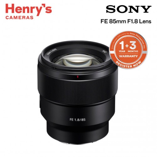 Sony FE 85mm F1.8 Lens