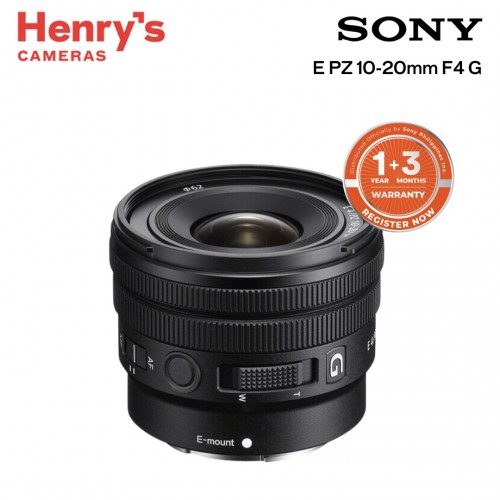 Sony E PZ 10-20mm F4 G