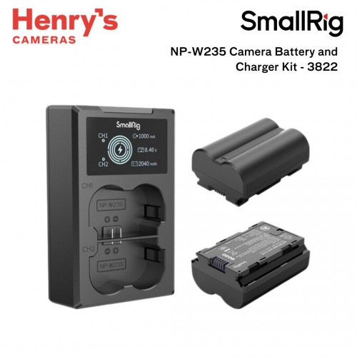 SmallRig NP-W235 Camera Battery and Charger Kit - 3822