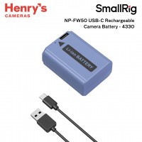 SmallRig NP-FW50 USB-C Rechargeable Camera Battery - 4330