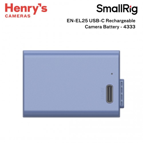 SmallRig EN-EL25 USB-C Rechargeable Camera Battery - 4333