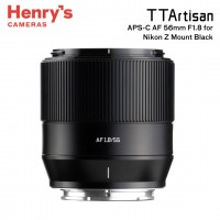 TT Artisan APS-C AF 56mm F1.8 Nikon Z Mount Black