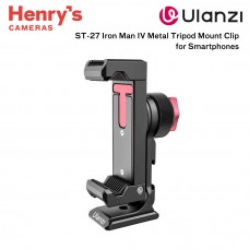 Ulanzi ST-27 Iron Man IV Metal Tripod Mount Clip for Smartphones