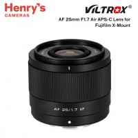 Viltrox AF 25mm F1.7 Air APS-C Lens for Fujifilm X-Mount